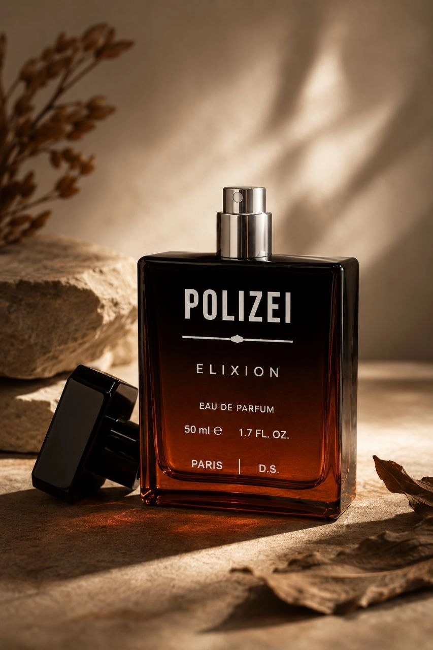 Polizei Elixion Erkek Parfüm EDP 50 ML Kalıcı Oryantal Yoğun Koku