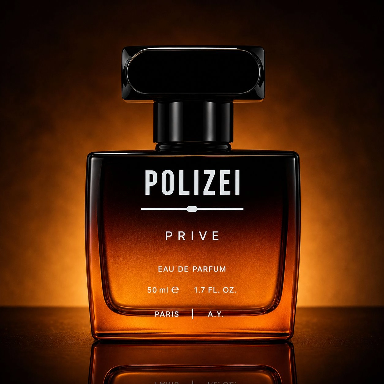 Polizei Prive Erkek Parfüm 50 ml EDP Kalıcı Maskülen Amber Odunsu Koku