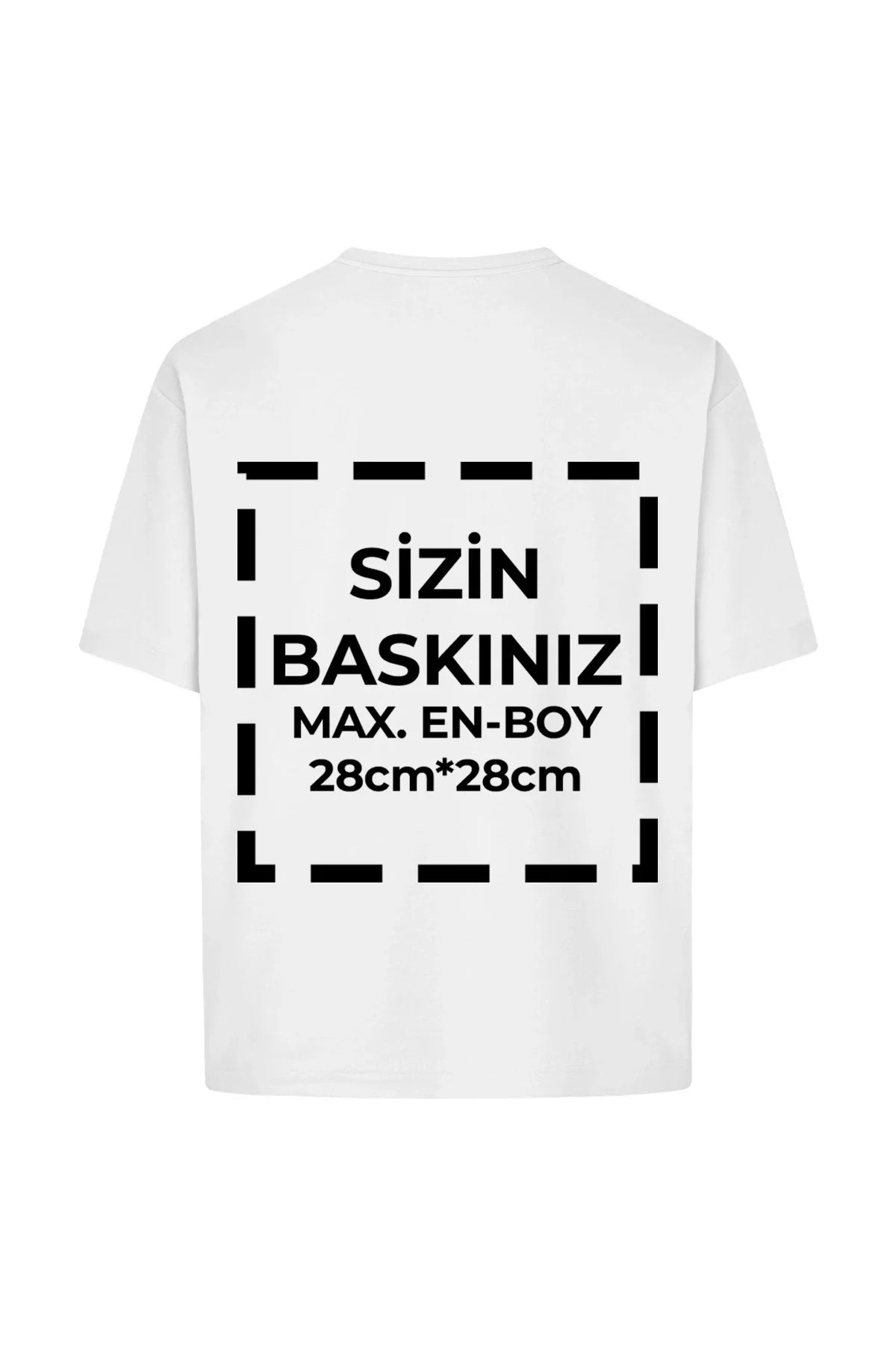 ASSEMA Tişört Tasarla 24/1 Kumaş - Beyaz