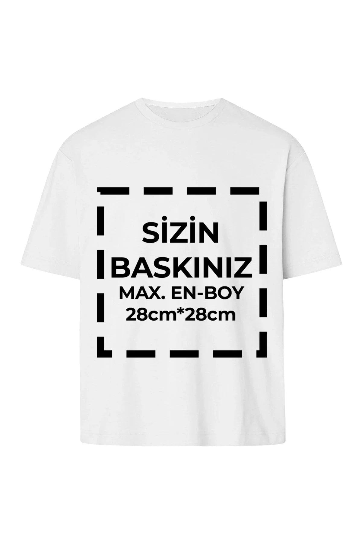 ASSEMA Tişört Tasarla 24/1 Kumaş - Beyaz