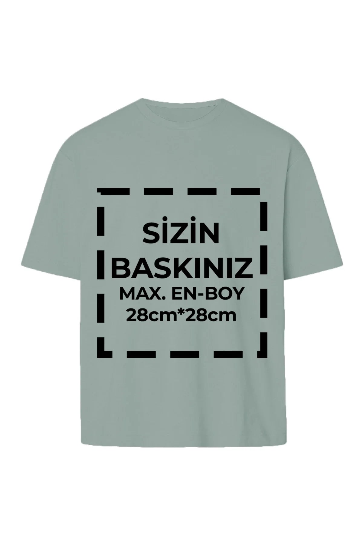 ASSEMA Tişört Tasarla 24/1 Kumaş - Gri
