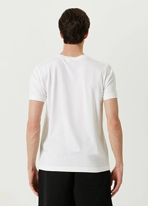 ASSEMA ERKEK Basic Bisiklet Yaka Regular Kısa kol  T-Shirt - Beyaz