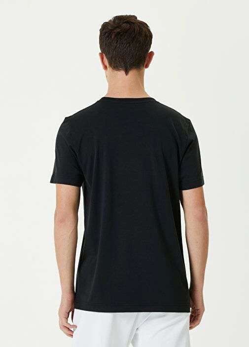 ASSEMA ERKEK Basic Bisiklet Yaka Regular Kısa kol  T-Shirt - Siyah
