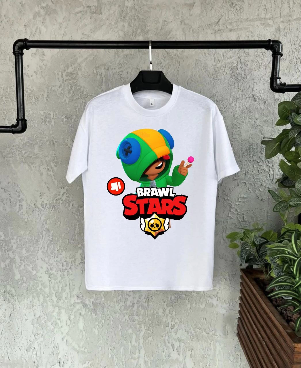 ASSEMA Unisex Baskılı Kısa Kol Çocuk T-Shirt - Beyaz