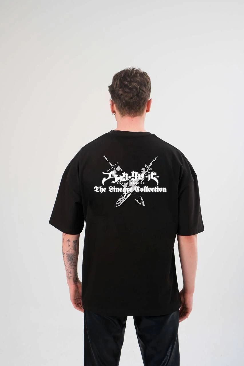 ASSEMA Erkek Baskılı T-Shirt Kısa Kol Bisiklet Yaka Regular Fit Rahat Kalıp Günlük Tişört - Siyah