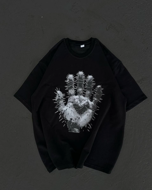 ASSEMA Kadın Baskılı T-Shirt Kısa Kol Bisiklet Yaka Regular Fit Rahat Kalıp Günlük Tişört  - Siyah