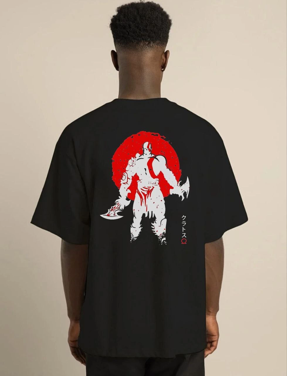 ASSEMA Erkek Baskılı T-Shirt Kısa Kol Bisiklet Yaka Regular Fit Rahat Kalıp Günlük Tişört - Siyah