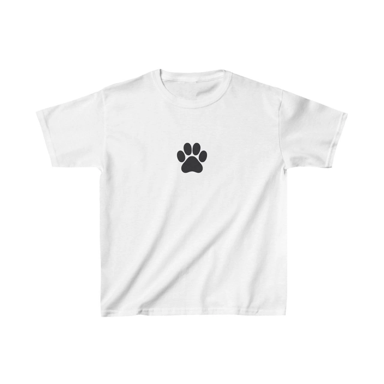 ASSEMA Unisex Çocuk Baskılı T-Shirt - Beyaz