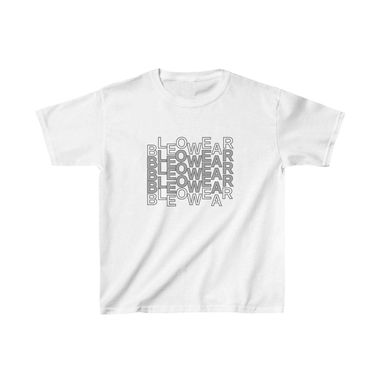 ASSEMA Unisex Çocuk Baskılı T-Shirt - Beyaz
