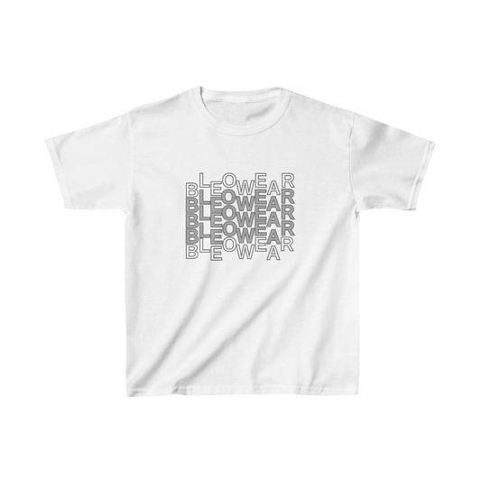 ASSEMA Unisex Çocuk Baskılı T-Shirt - Beyaz