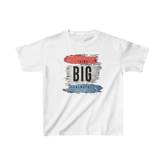 ASSEMA Unisex Çocuk Baskılı T-Shirt - Beyaz