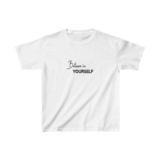 ASSEMA Unisex Çocuk Baskılı T-Shirt - Beyaz