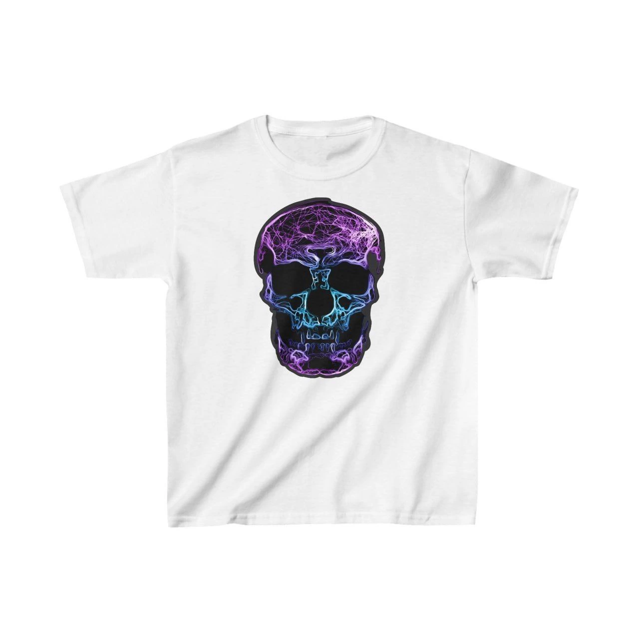 ASSEMA Unisex Çocuk Baskılı T-Shirt - Beyaz