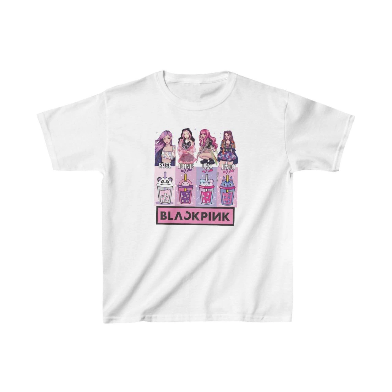 ASSEMA Unisex Çocuk Baskılı T-Shirt - Beyaz