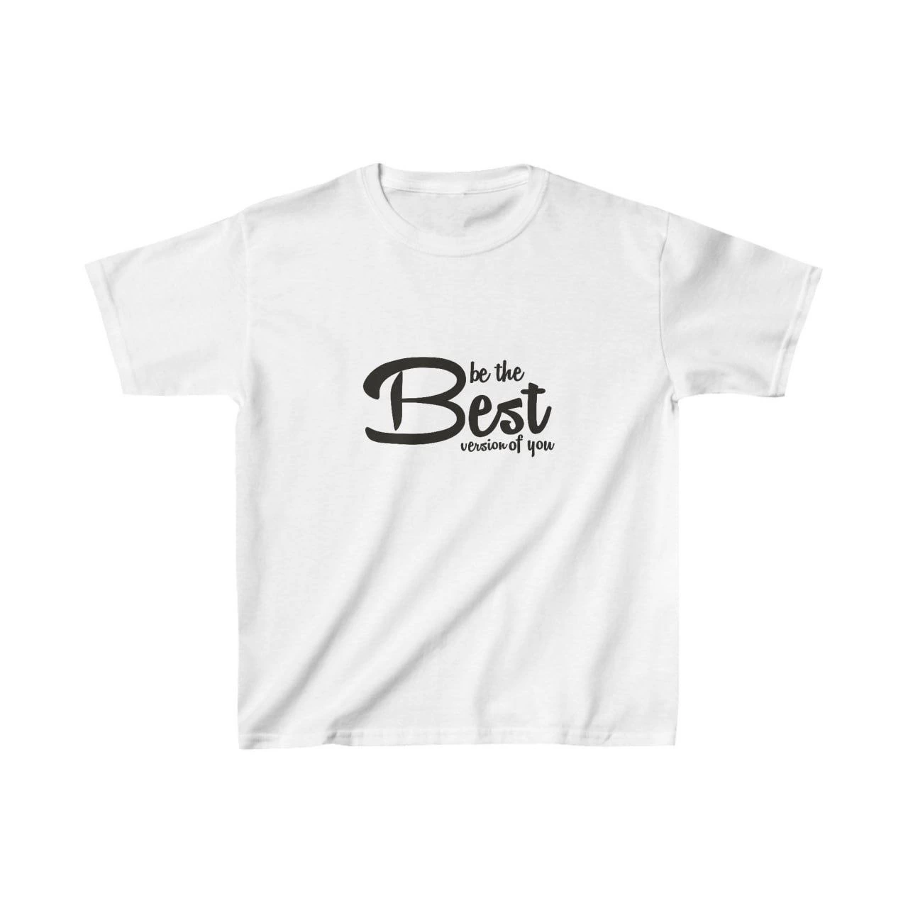 ASSEMA Unisex Çocuk Baskılı T-Shirt - Beyaz