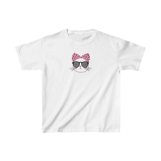 ASSEMA Unisex Çocuk Baskılı T-Shirt - Beyaz