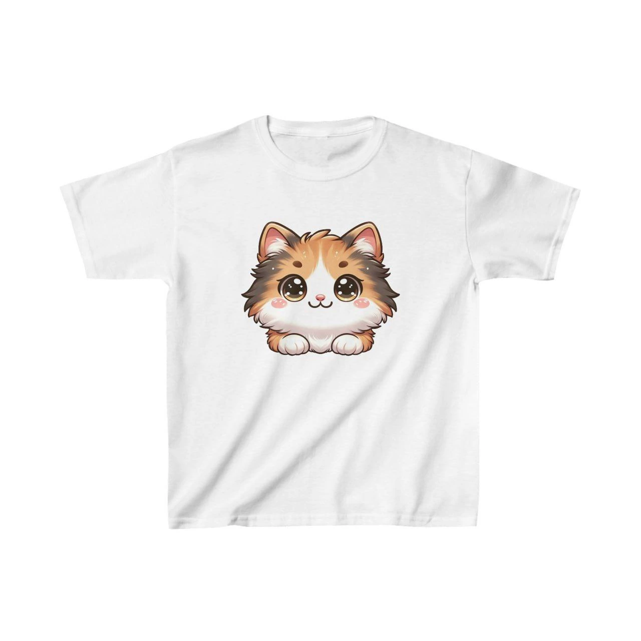ASSEMA Unisex Çocuk Baskılı T-Shirt - Beyaz