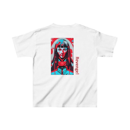 ASSEMA Unisex Çocuk Baskılı T-Shirt - Beyaz