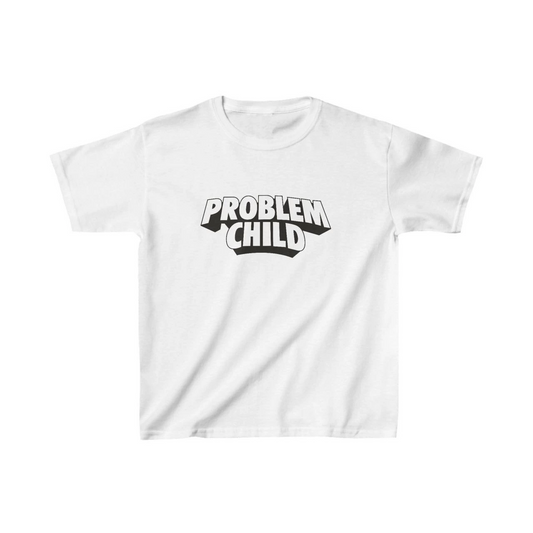 ASSEMA Unisex Çocuk Baskılı T-Shirt - Beyaz