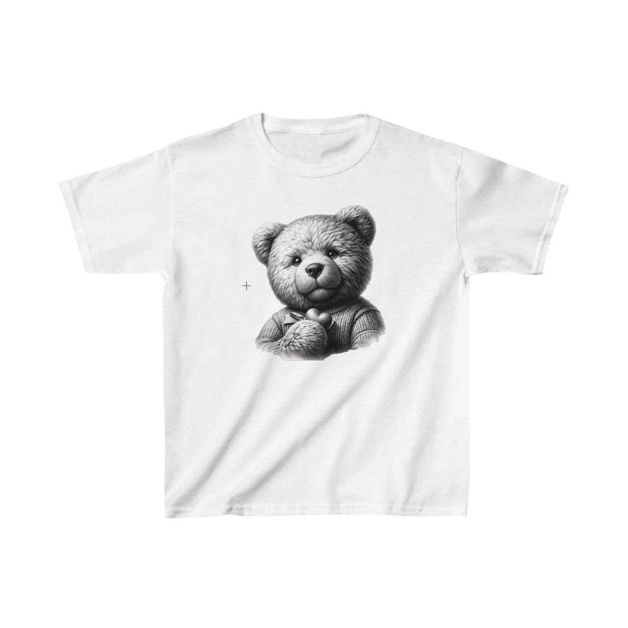 ASSEMA Unisex Çocuk Baskılı T-Shirt - Beyaz