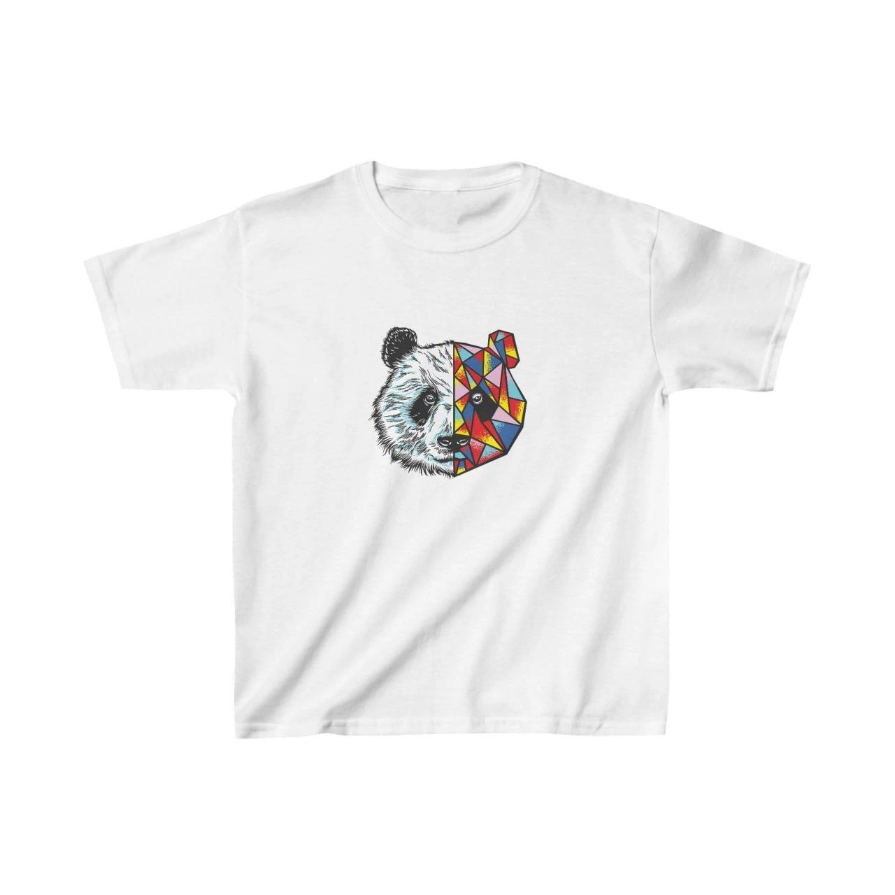ASSEMA Unisex Çocuk Baskılı T-Shirt - Beyaz