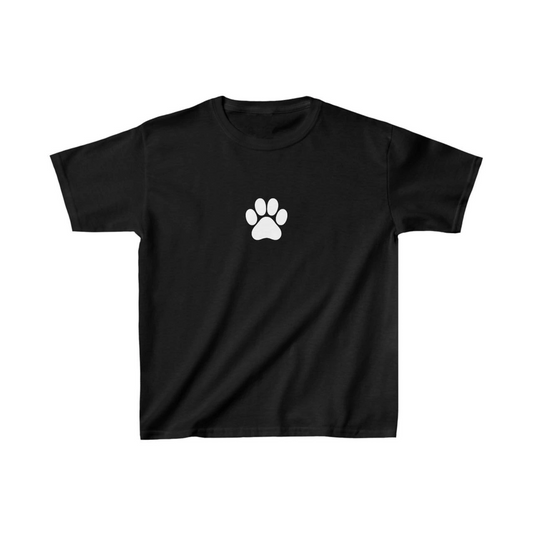 ASSEMA Unisex Çocuk Baskılı T-Shirt - Siyah