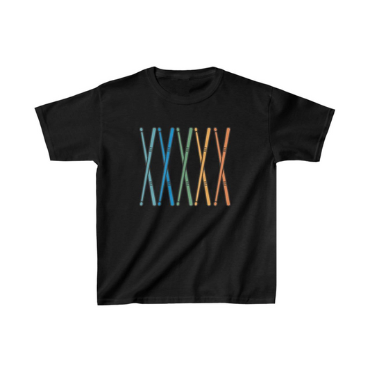 ASSEMA Unisex Çocuk Baskılı T-Shirt - Siyah