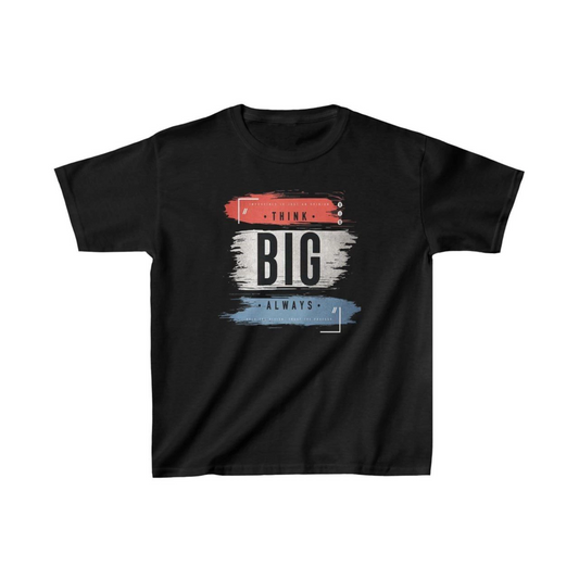 ASSEMA Unisex Çocuk Baskılı T-Shirt - Siyah