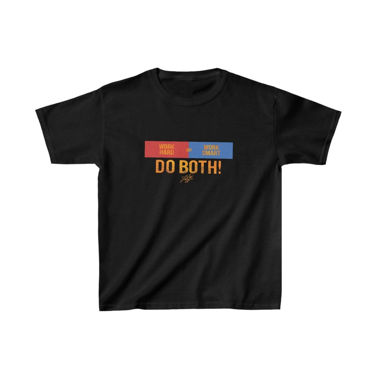 ASSEMA Unisex Çocuk Baskılı T-Shirt - Siyah
