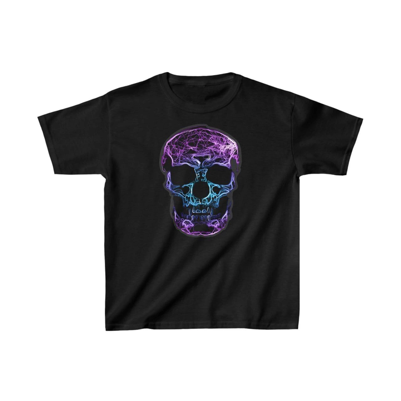 ASSEMA Unisex Çocuk Baskılı T-Shirt - Siyah
