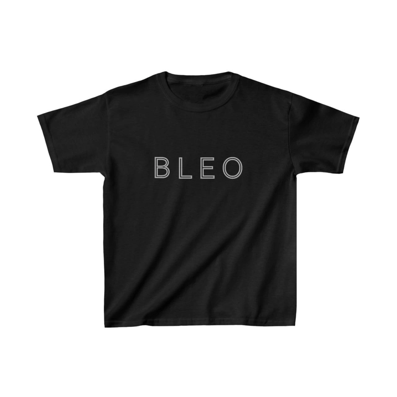 ASSEMA Unisex Çocuk Baskılı T-Shirt - Siyah