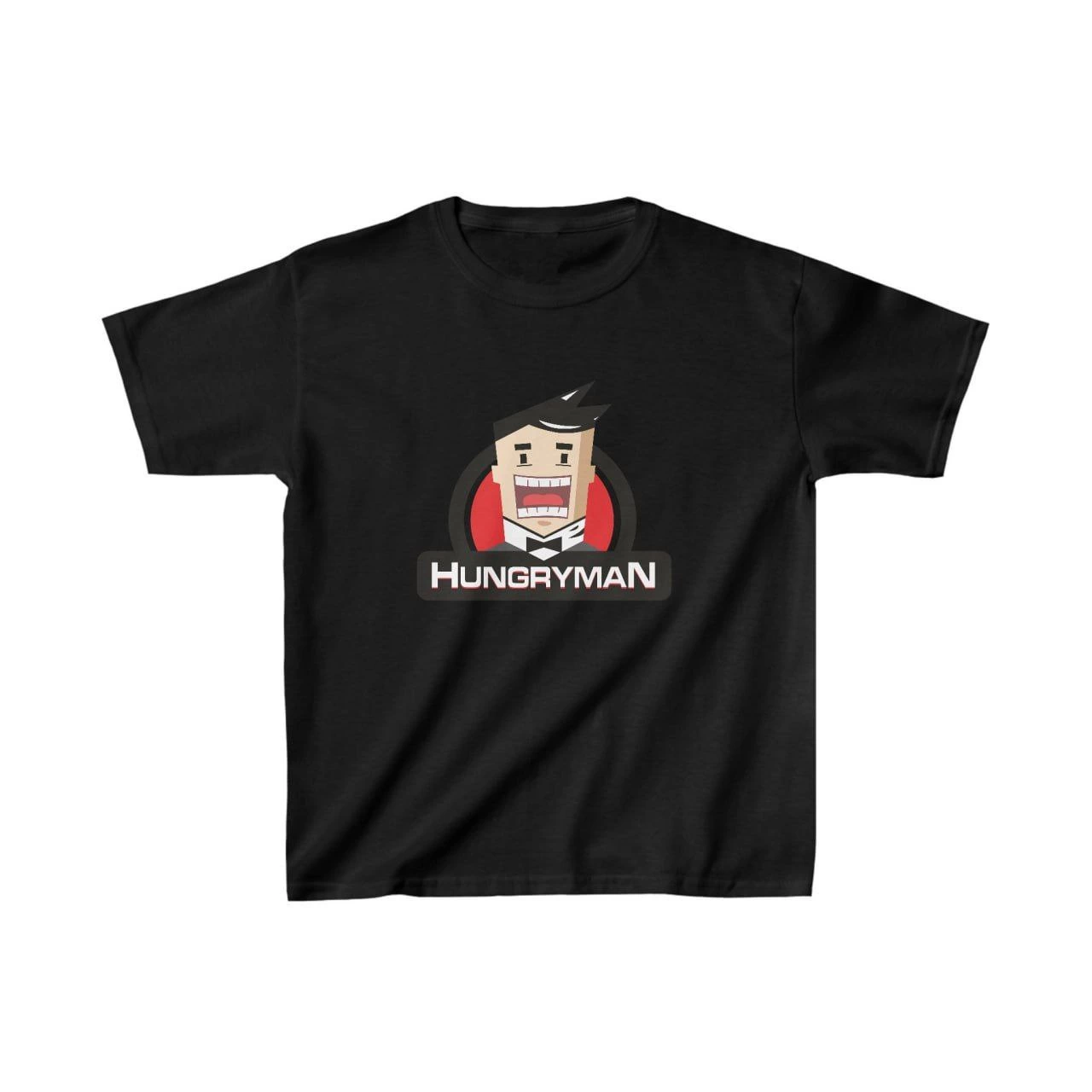 ASSEMA Unisex Çocuk Baskılı T-Shirt - Siyah