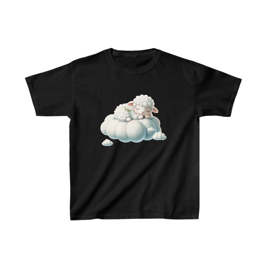 ASSEMA Unisex Çocuk Baskılı T-Shirt - Siyah
