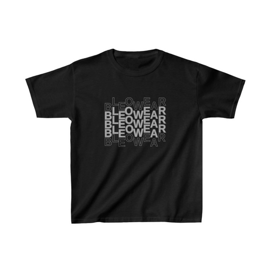 ASSEMA Unisex Çocuk Baskılı T-Shirt - Siyah