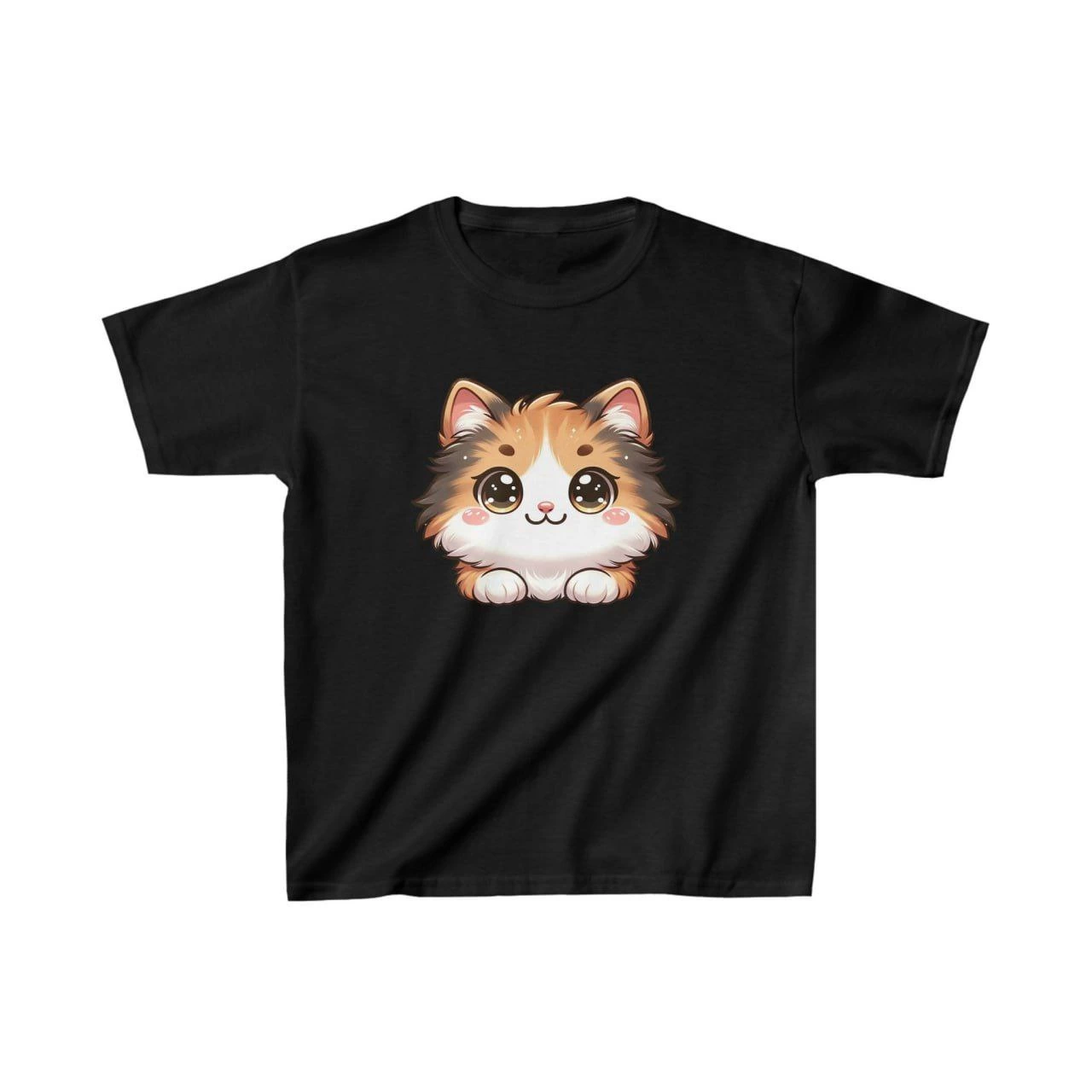 ASSEMA Unisex Çocuk Baskılı T-Shirt - Siyah