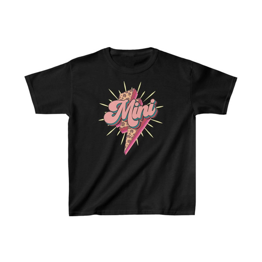 ASSEMA Unisex Çocuk Baskılı T-Shirt - Siyah