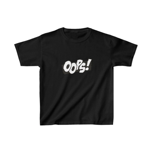 ASSEMA Unisex Çocuk Baskılı T-Shirt - Siyah
